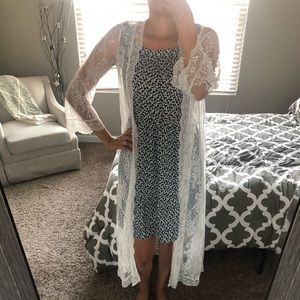 White Lace Kimono
